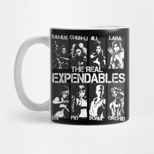 Expendables videogames females Mug